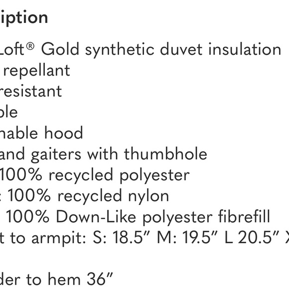 Lole Light Beige Puffer Jacket - Picture 9 of 10